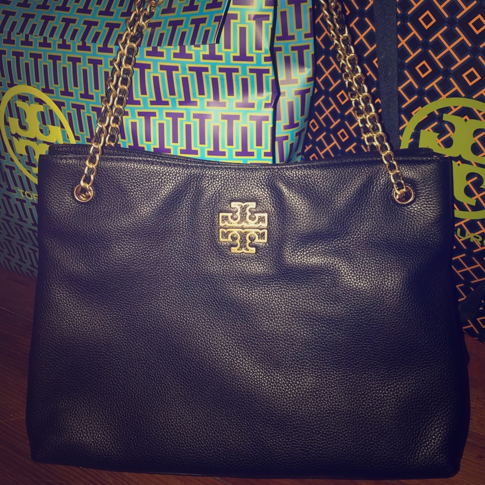 Tory Burch Britten Triple Compartment Tote